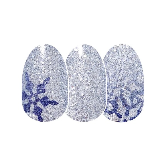 Snowflakes New Color Street Nail Polish Strips - Picture 4 of 5